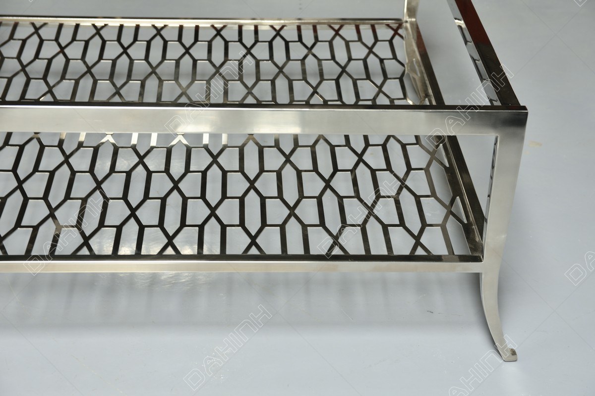 Gia công chân bàn trà inox hình vuông 6 gia công chân bàn inox tại hà nội