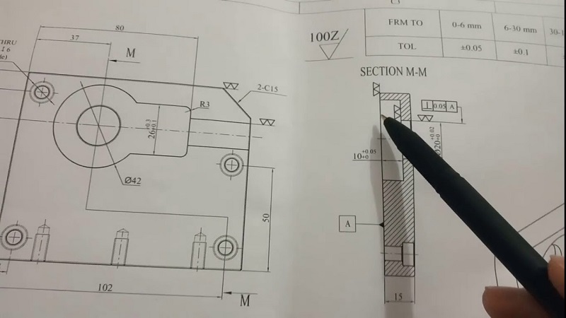 Hướng dẫn cách đọc bản vẽ cơ khí