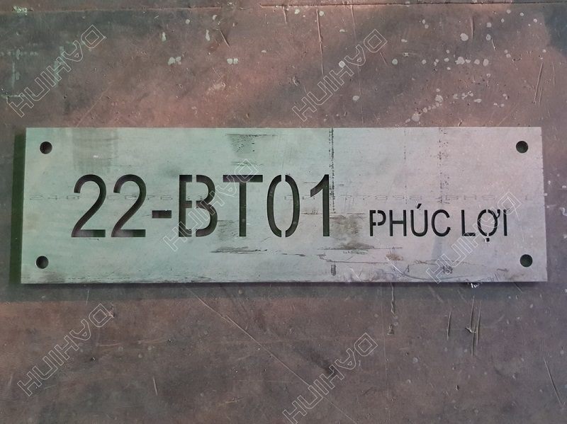 Dịch vụ cắt chữ kim loại uy tín tại Hà Nội 11